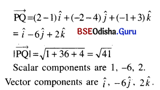 CHSE Odisha Class 12 Math Solutions Chapter 12 Vectors Ex 12(a) Q.12(3)
