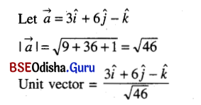 CHSE Odisha Class 12 Math Solutions Chapter 12 Vectors Ex 12(a) Q.15(3)
