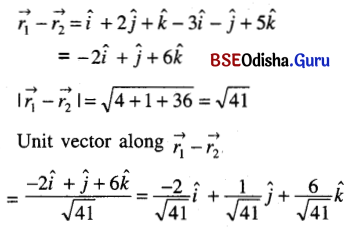 CHSE Odisha Class 12 Math Solutions Chapter 12 Vectors Ex 12(a) Q.16