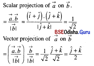 CHSE Odisha Class 12 Math Solutions Chapter 12 Vectors Ex 12(b) Q.5(2)