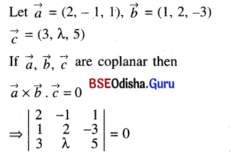 CHSE Odisha Class 12 Math Solutions Chapter 12 Vectors Ex 12(d) Q.5(2)