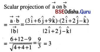 CHSE Odisha Class 12 Math Solutions Chapter 13 Three Dimensional Geometry Additional Exercise Q(14)