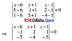CHSE Odisha Class 12 Math Solutions Chapter 13 Three Dimensional Geometry Ex 13(b) Q.3(1)