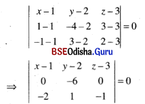 CHSE Odisha Class 12 Math Solutions Chapter 13 Three Dimensional Geometry Ex 13(b) Q.3(5)