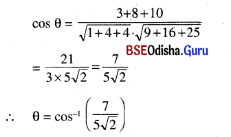 CHSE Odisha Class 12 Math Solutions Chapter 13 Three Dimensional Geometry Ex 13(b) Q.8.2