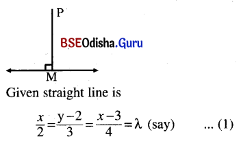 CHSE Odisha Class 12 Math Solutions Chapter 13 Three Dimensional Geometry Ex 13(c) Q.19