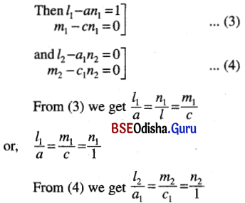 CHSE Odisha Class 12 Math Solutions Chapter 13 Three Dimensional Geometry Ex 13(c) Q.7(2)