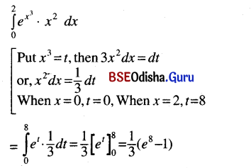 CHSE Odisha Class 12 Math Solutions Chapter 9 Integration Ex 9(j) Q.3(5)