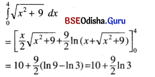 CHSE Odisha Class 12 Math Solutions Chapter 9 Integration Ex 9(j) Q.5(4)