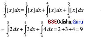 CHSE Odisha Class 12 Math Solutions Chapter 9 Integration Ex 9(j) Q.6(2)