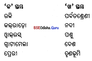 BSE Odisha 6th Class Geography Important Questions Chapter 6(c) ଉତ୍ତର ଆମେରିକା 2