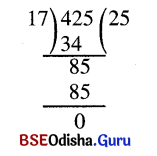 BSE Odisha 6th Class Maths Solutions Chapter 2 ସଂଖ୍ୟା ସମ୍ବନ୍ଧୀୟ ଅଧ୍ବକ ଆଲୋଚନା Ex 2.4 3