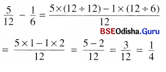 BSE Odisha 6th Class Maths Solutions Chapter 5 ଭଗ୍ନ ସଂଖ୍ୟା Ex 5.8 16