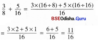 BSE Odisha 6th Class Maths Solutions Chapter 5 ଭଗ୍ନ ସଂଖ୍ୟା Ex 5.8 2