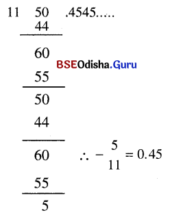 BSE Odisha 7th Class Maths Solutions Chapter 5 ପରିମେୟ ସଂଖ୍ୟା Ex 5.6 5