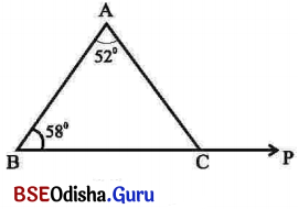 BSE Odisha 7th Class Maths Solutions Chapter 7 ତ୍ରିଭୁଜର ଧର୍ମ Ex 7.2 Q.2
