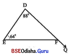 BSE Odisha 7th Class Maths Solutions Chapter 7 ତ୍ରିଭୁଜର ଧର୍ମ Ex 7.2 Q.3