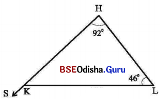 BSE Odisha 7th Class Maths Solutions Chapter 7 ତ୍ରିଭୁଜର ଧର୍ମ Ex 7.2 Q.5