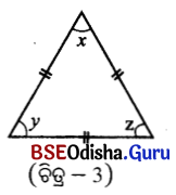 BSE Odisha 7th Class Maths Solutions Chapter 7 ତ୍ରିଭୁଜର ଧର୍ମ Ex 7.3 Q.3