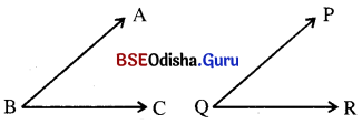 BSE Odisha 9th Class Maths Notes Geometry Chapter 2 ତ୍ରିଭୁଜମାନଙ୍କ ସର୍ବସମତା 1