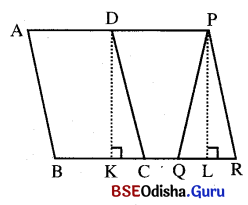 BSE Odisha 9th Class Maths Notes Geometry Chapter 4 କ୍ଷେତ୍ରଫଳ 2