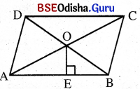 BSE Odisha 9th Class Maths Notes Geometry Chapter 5 ପରିମିତି 5