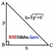 BSE Odisha 9th Class Maths Notes Geometry Chapter 5 ପରିମିତି