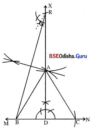 BSE Odisha 9th Class Maths Solutions Geometry Chapter 6 ଅଙ୍କନ Ex 6(a) 8