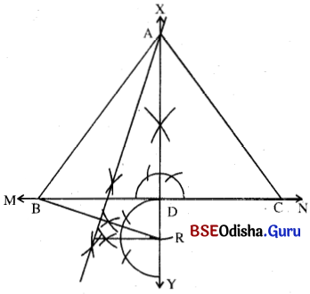 BSE Odisha 9th Class Maths Solutions Geometry Chapter 6 ଅଙ୍କନ Ex 6(b) 10