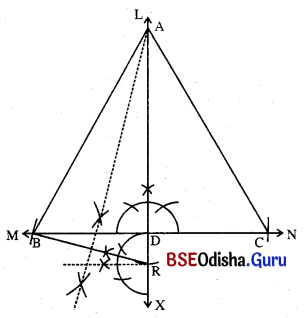 BSE Odisha 9th Class Maths Solutions Geometry Chapter 6 ଅଙ୍କନ Ex 6(b) 6