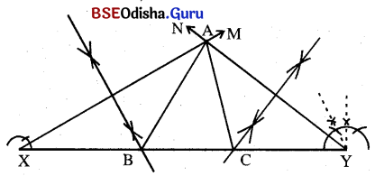 BSE Odisha 9th Class Maths Solutions Geometry Chapter 6 ଅଙ୍କନ Ex 6(c) 1