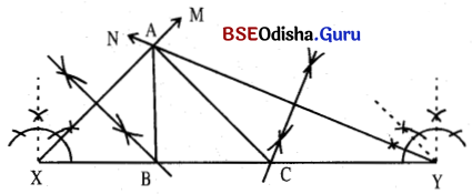 BSE Odisha 9th Class Maths Solutions Geometry Chapter 6 ଅଙ୍କନ Ex 6(c) 3