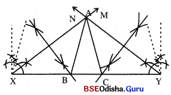 BSE Odisha 9th Class Maths Solutions Geometry Chapter 6 ଅଙ୍କନ Ex 6(c) 5