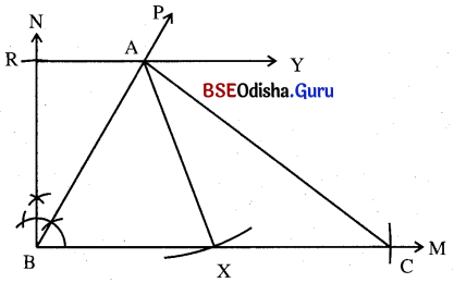 BSE Odisha 9th Class Maths Solutions Geometry Chapter 6 ଅଙ୍କନ Ex 6(e) 10