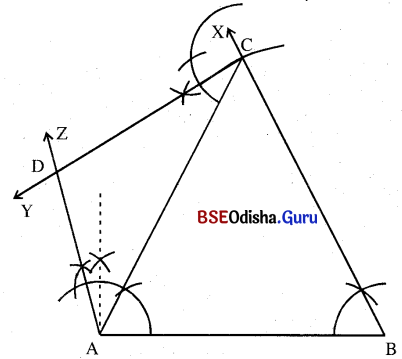 BSE Odisha 9th Class Maths Solutions Geometry Chapter 6 ଅଙ୍କନ Ex 6(h) 8