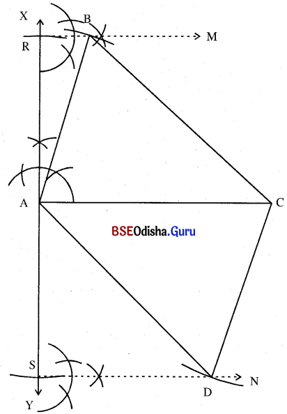 BSE Odisha 9th Class Maths Solutions Geometry Chapter 6 ଅଙ୍କନ Ex 6(h) 9