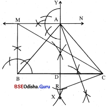 BSE Odisha 9th Class Maths Solutions Geometry Chapter 6 ଅଙ୍କନ Ex 6(i) 10