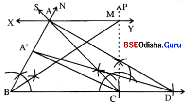 BSE Odisha 9th Class Maths Solutions Geometry Chapter 6 ଅଙ୍କନ Ex 6(i) 2