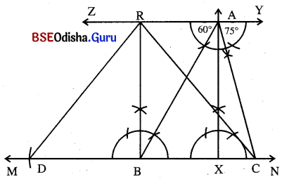 BSE Odisha 9th Class Maths Solutions Geometry Chapter 6 ଅଙ୍କନ Ex 6(i) 5