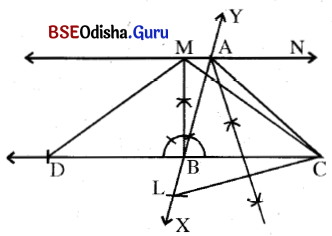 BSE Odisha 9th Class Maths Solutions Geometry Chapter 6 ଅଙ୍କନ Ex 6(i) 8