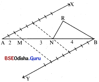 BSE Odisha 9th Class Maths Solutions Geometry Chapter 6 ଅଙ୍କନ Ex 6(k) 4