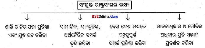 BSE Odisha 9th Class Political Science Notes Chapter 9 ଭାରତ ଓ ସଂଯୁକ୍ତ ରାଷ୍ଟ୍ରସଂଘ Q. 1