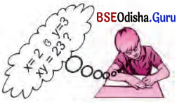 BSE Odisha 6th Class Maths Solutions Chapter 10 ବୀଜଗଣିତ ସହିତ ପରିଚିତ Ex 10.7 1