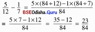 BSE Odisha 6th Class Maths Solutions Chapter 5 ଭଗ୍ନ ସଂଖ୍ୟା InText Questions 10