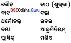 BSE Odisha 6th Class Science Important Questions Chapter 12 ବିଦ୍ୟୁତ୍ - 2