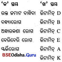 BSE Odisha 6th Class Science Important Questions Chapter 2 ଖାଦ୍ୟର ଶ୍ରେଣୀ ବିଭାଗ - 2