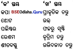 BSE Odisha 6th Class Science Important Questions Chapter 4 ଦୈନନ୍ଦିନ ଜୀବନରେ ବ୍ୟବହୃତ ବସ୍ତୁ - 3