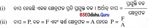 BSE Odisha 8th Class Science Solutions Chapter 11 ବଳ ଓ ଚାପ 2