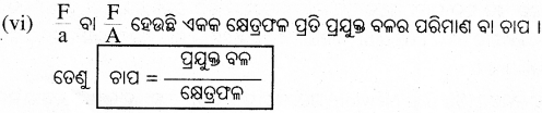 BSE Odisha 8th Class Science Notes Chapter 11 ବଳ ଓ ଚାପ 15