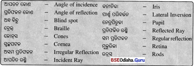 BSE Odisha 8th Class Science Notes Chapter 16 ଆଲୋକ - 9